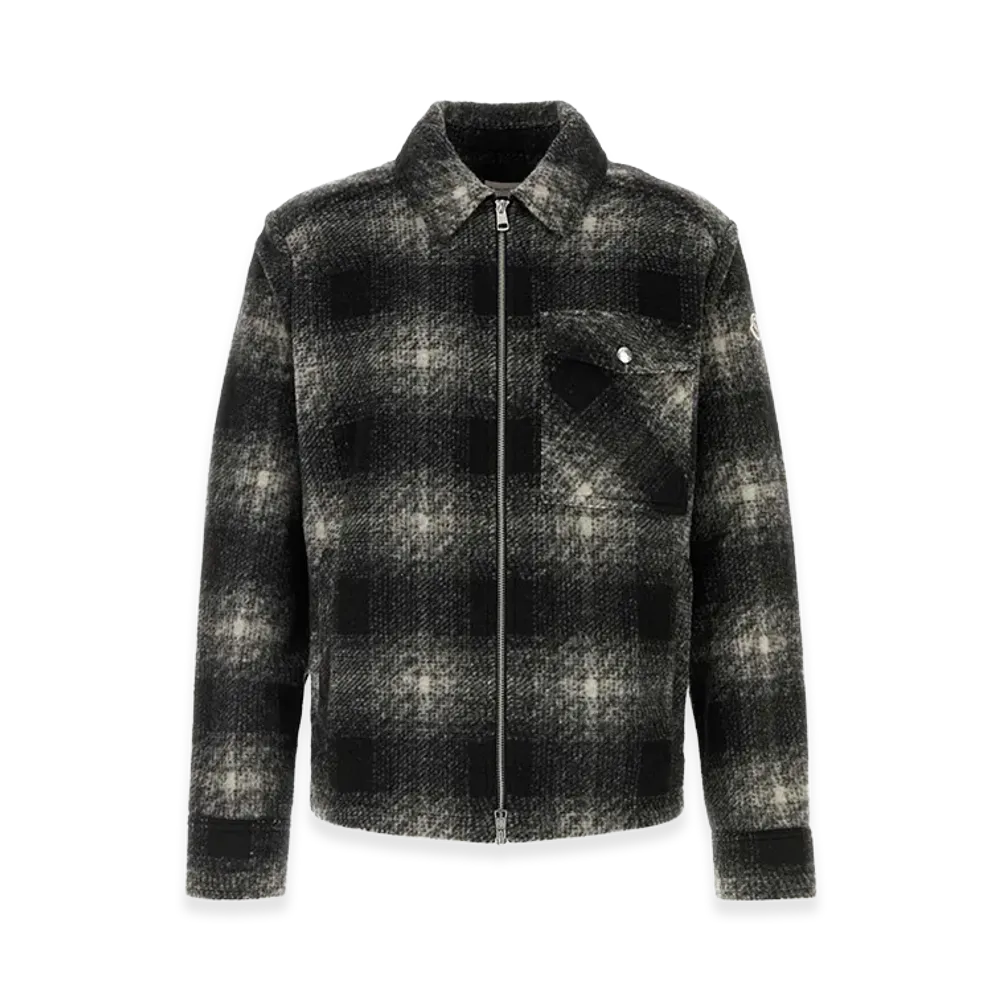 MONCLER Zip Overshirt "Black"
