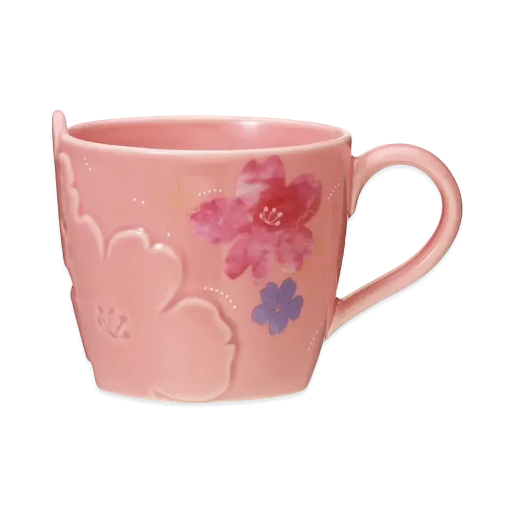 STARBUCKS SAKURA 2024 mug 355ml #1 "Flower Emboss"