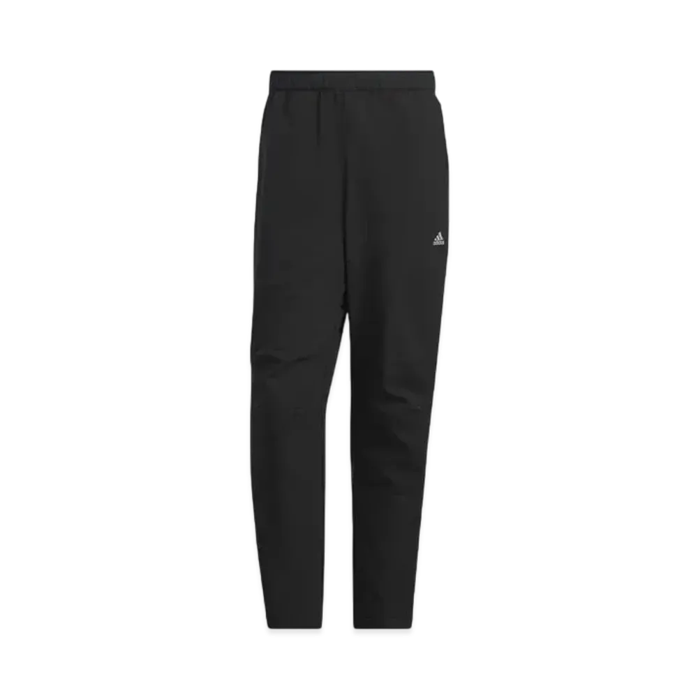 adidas Must Have Small Logo Regular Fit Bonded Fleece Full Length Pants "Black"