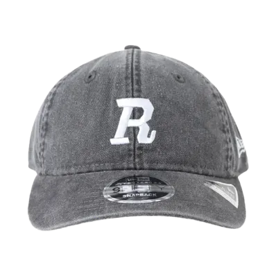 RHC Ron Herman x NEW ERA Pigment Fade R Logo Cap "Charcoal Gray"