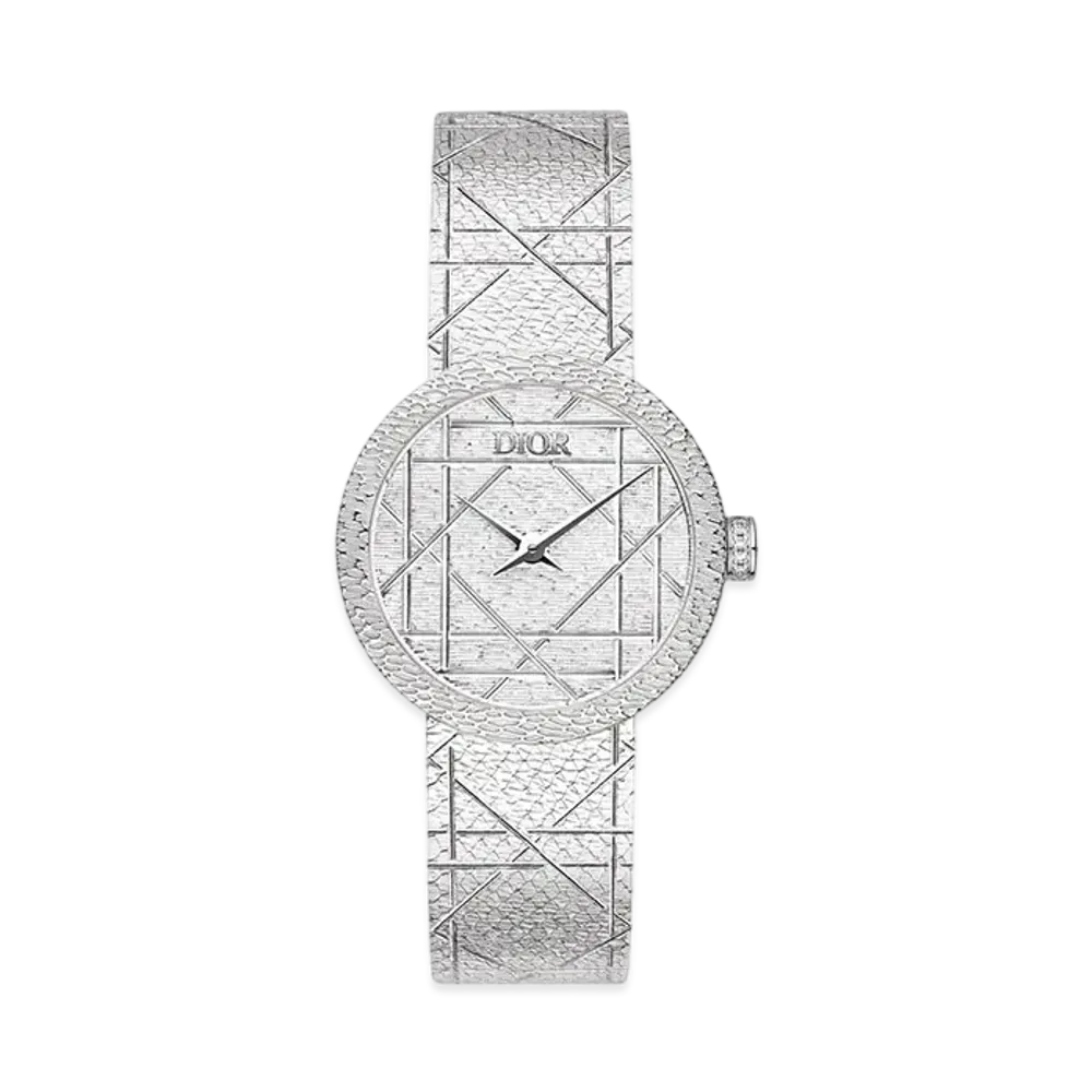 Dior La D My Dior 25mm Diamonds "Steel"
