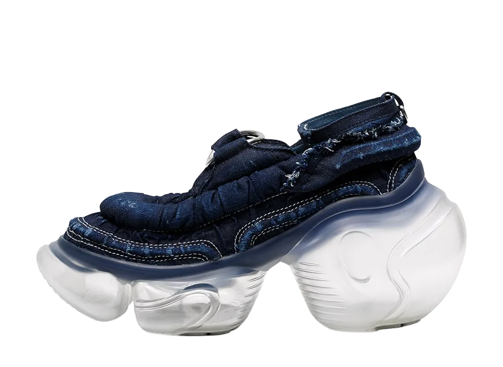 grounds Women's LOOPIE DONUTS "Indigo Denim/Clear"