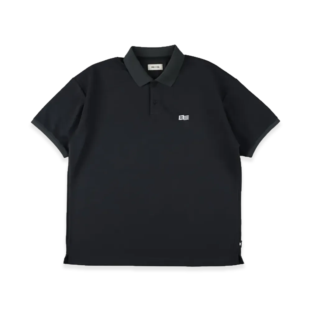 WIND AND SEA Polo Shirt S/S Tee "Black"