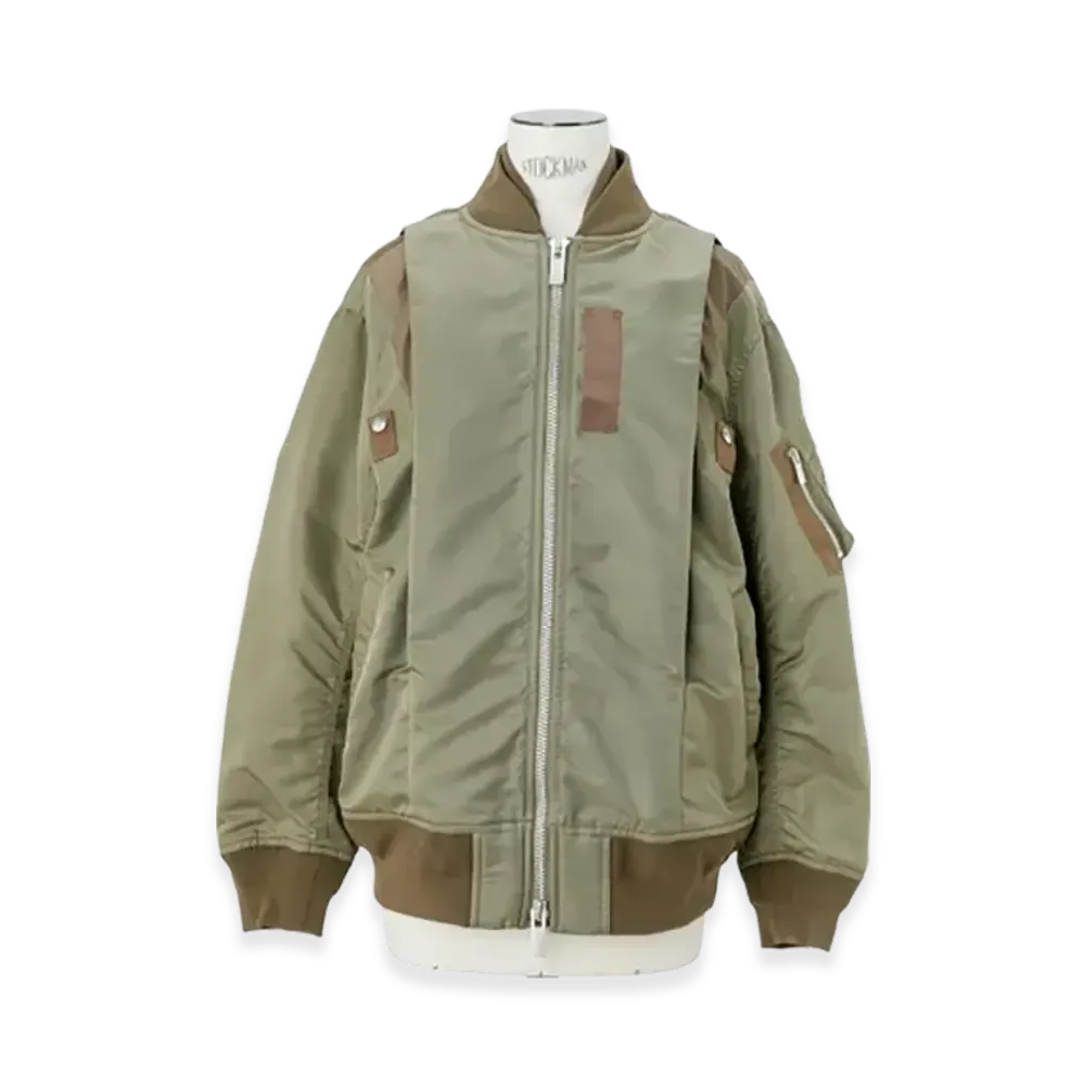 sacai Nylon Twill Blouson "Beige"