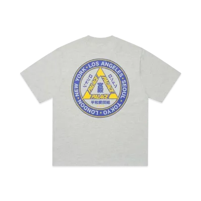 PALACE Hi Ya T-Shirt "Grey Marl"