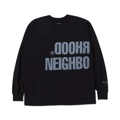 NEIGHBORHOOD NH . Tee LS-14 "Black"