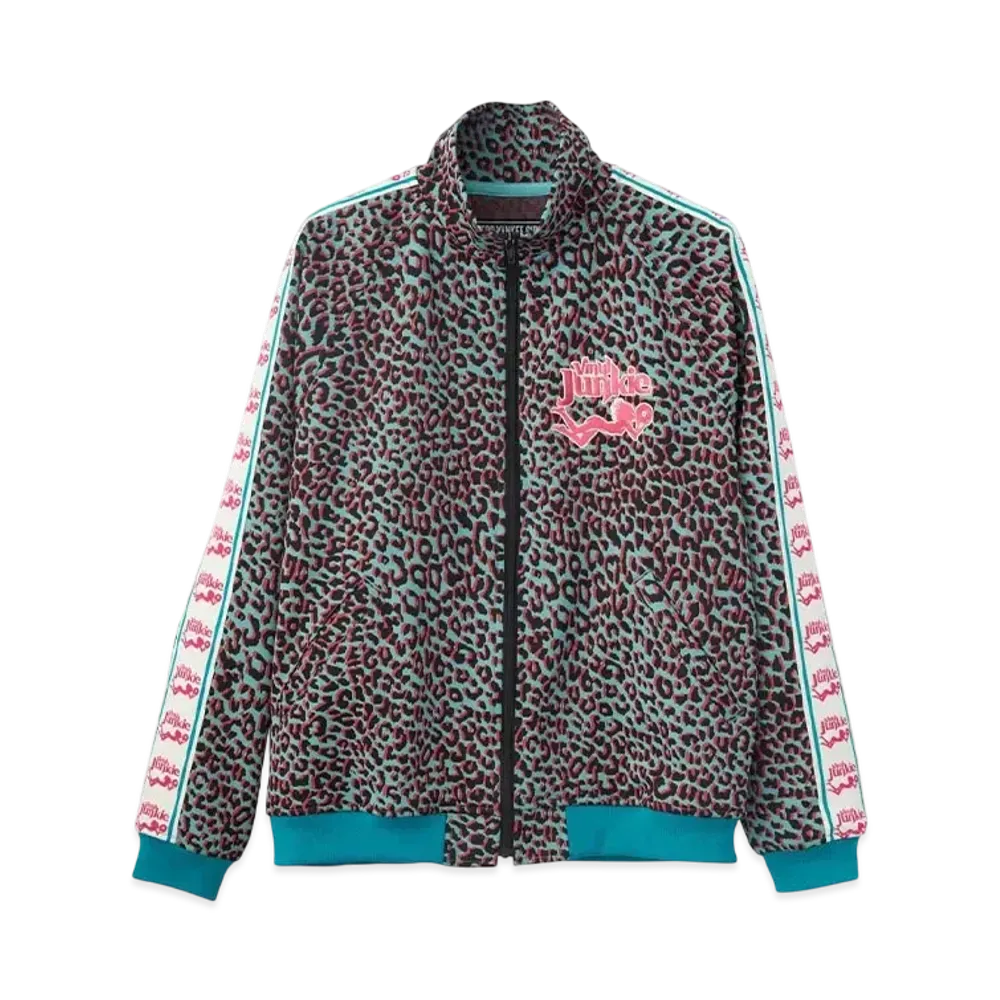 HYSTERIC GLAMOUR Vinyl Junkie Track Jacket "Green"