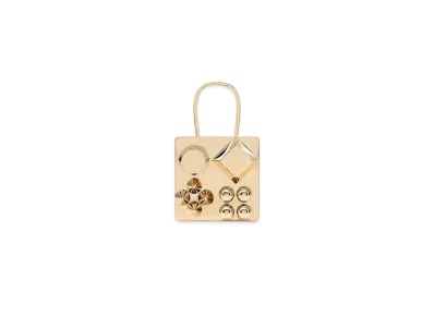 Christian Louboutin Carasky Keyring "Gold"