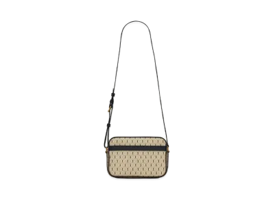 Saint Laurent Le Monogramme Camera Bag In Monogram Canvas And Smooth Leather "Beige"