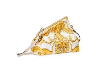 FENDI x Versace Fendace White Printed Silk Bag "White"