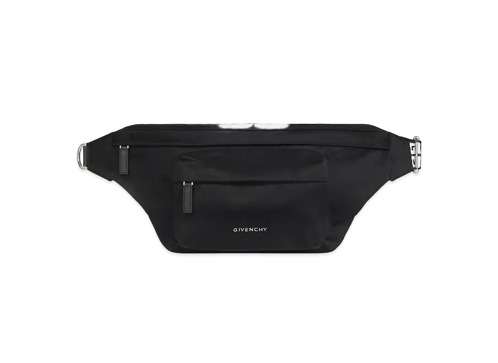 GIVENCHY Essentiel U Bum Bag With Tag Effect 4G Print "Black"
