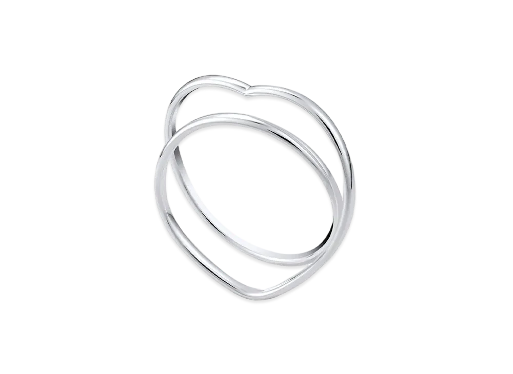 Hermes Vertige Coeur Bracelet GM "Silver"