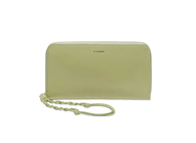 Jil Sander Zip-Around Wallet Medium "Green"