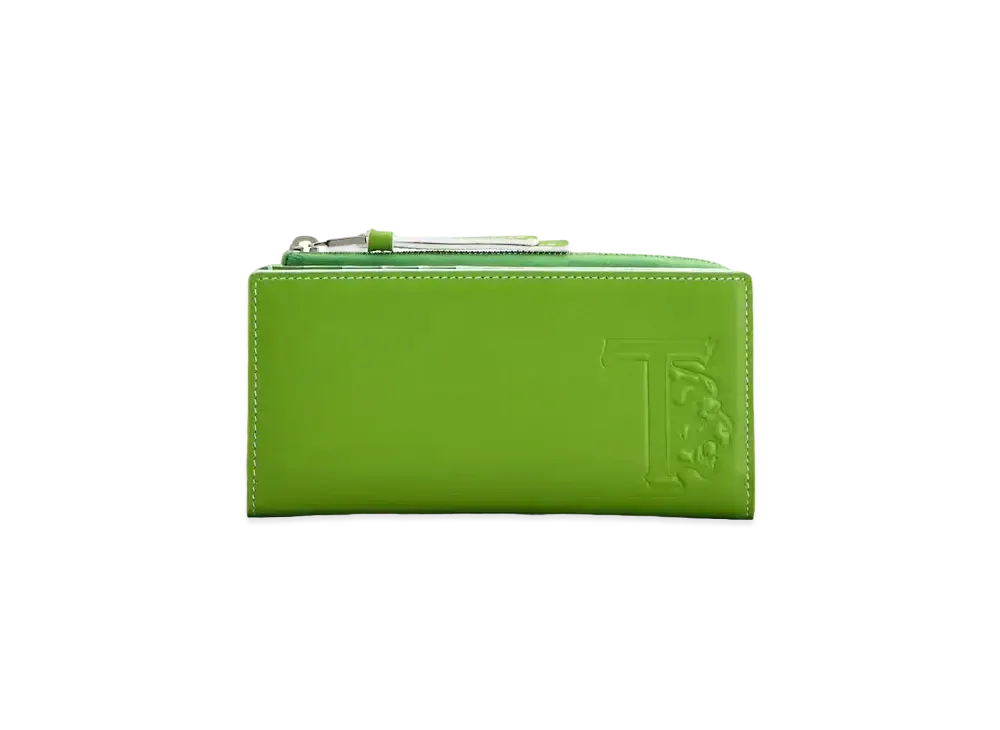TOD'S Leather Wallet "Green"