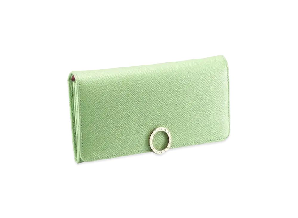 BVLGARI BVLGARI Large Wallet "Green"