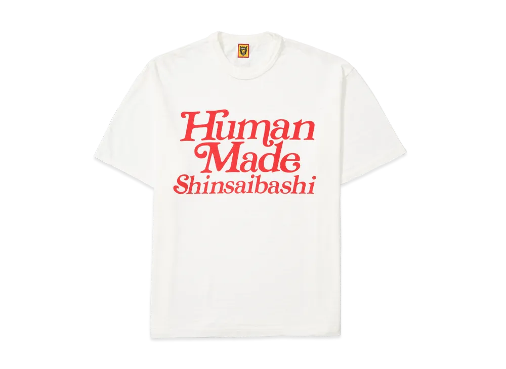 HUMAN MADE SHINSAIBASHI T-SHIRT "White"