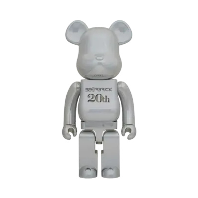 Bearbrick 20th Anniversary DEEP CHROME Ver.1000%