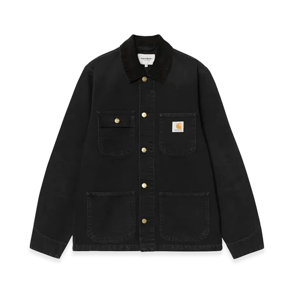 Carhartt WIP Michigan Coat "Black/Black(Stone Canvas)"