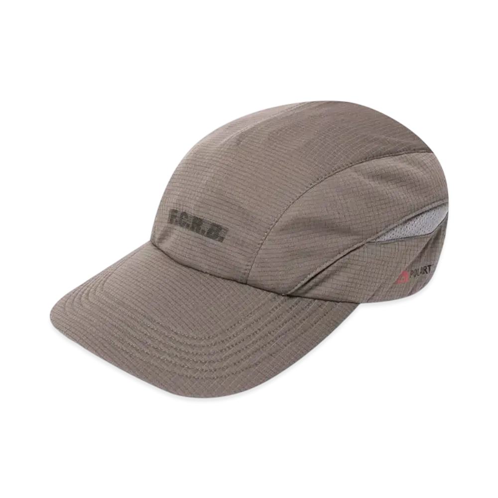 F.C.Real Bristol Polartec Power Dry Running Cap "Light Brown"