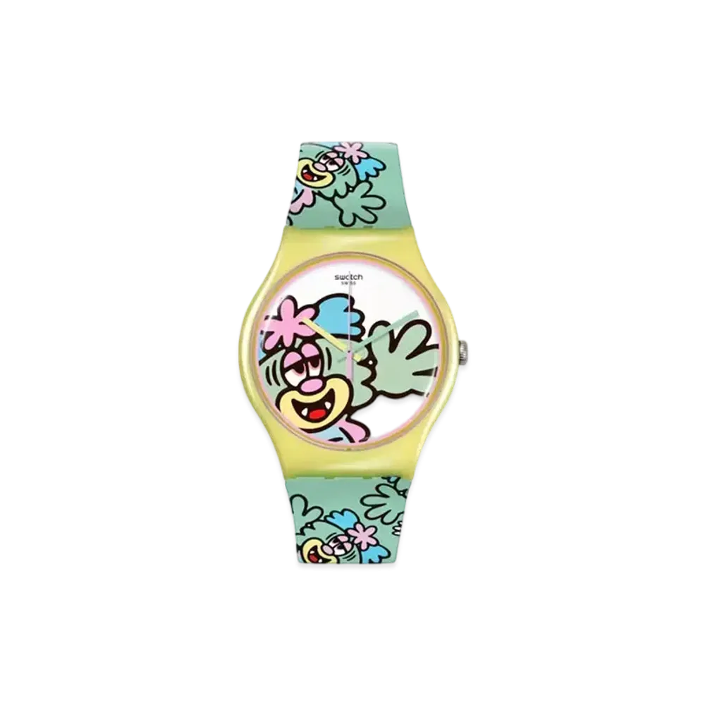 Verdy x Swatch Visty By Verdy "Yellow" SO29Z140