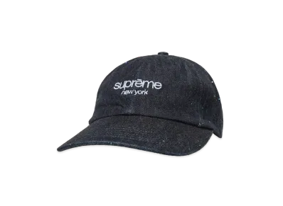Supreme Sequin Denim Classic Logo 6-Panel "Indigo"