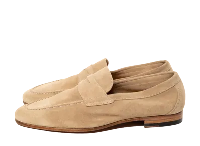 Berwick Coin Loafer HO254 Suede "Beige" 5105REINBE