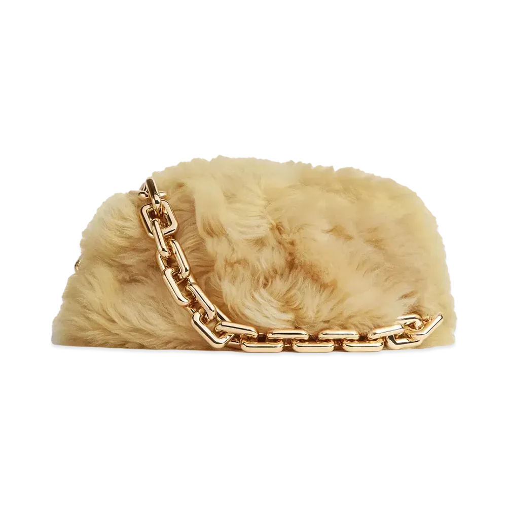 Bottega Veneta Chain Pouch "Porridge"