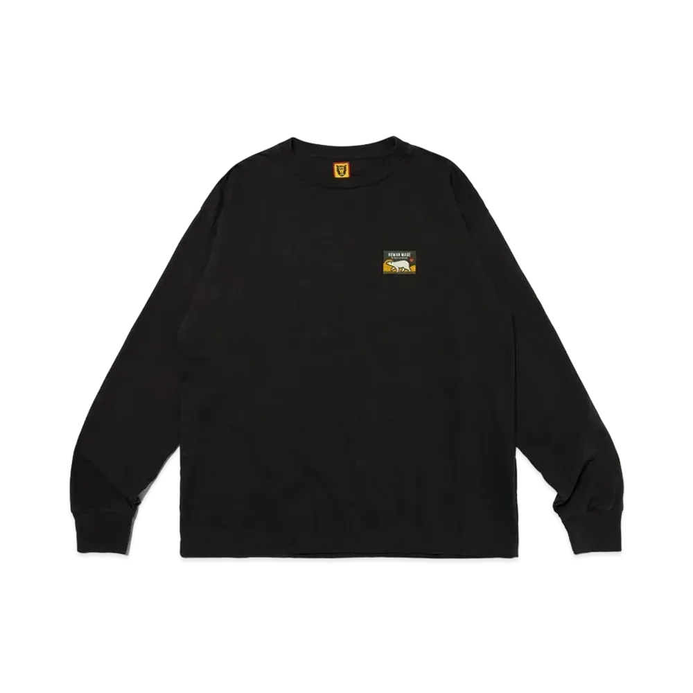HUMAN MADE Graphic Long Sleeve T-Shirt "Black"