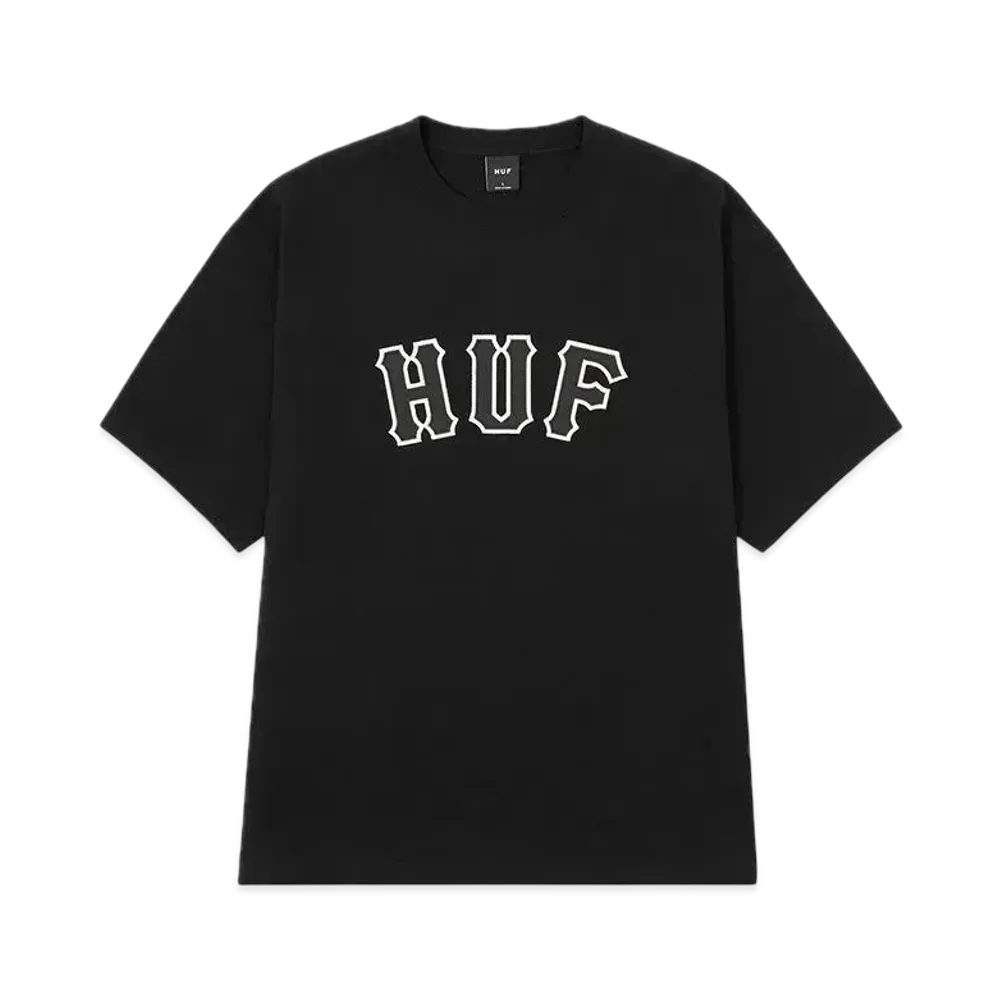 HUF Giant Drawcord Crew "Black"