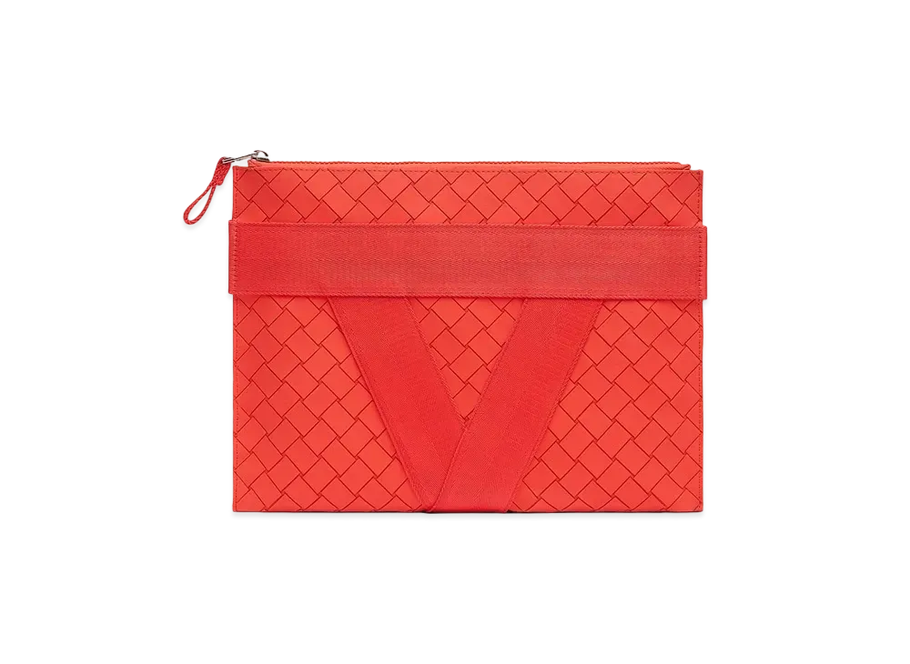 Bottega Veneta Document Case "Tomato"