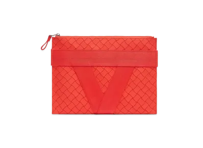 Bottega Veneta Document Case "Tomato"