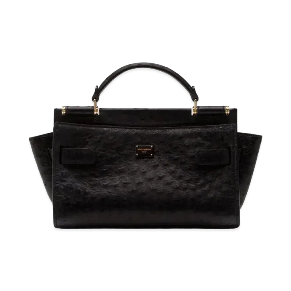 Dolce&Gabbana Sicily Soft Multifunction Bag "Black"