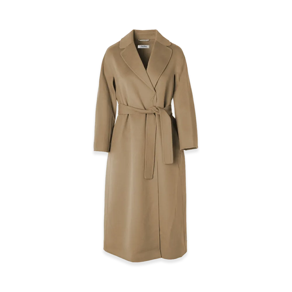 S Max Mara Women's Esturia Double-Faced Virgin Wool Coat "Cammello"