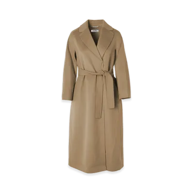 S Max Mara Women's Esturia Double-Faced Virgin Wool Coat "Cammello"