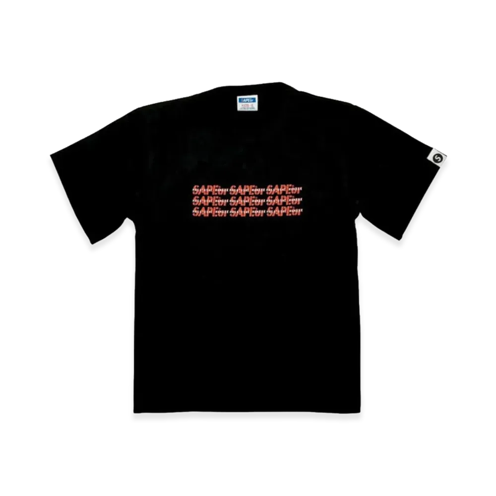 SAPEur x MASATOSHI HAMADA Kids 9FACES S/S T-Shirt "Black"