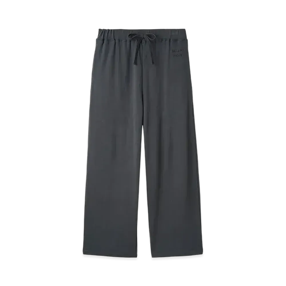 GELATO PIQUE Homme Logo Fleece Long Pants "Charcoal Gray"