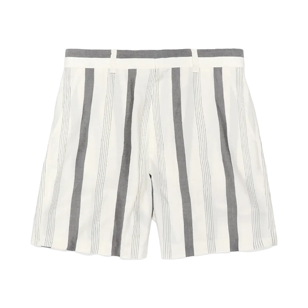 WACKO MARIA Striped Shorts "White"