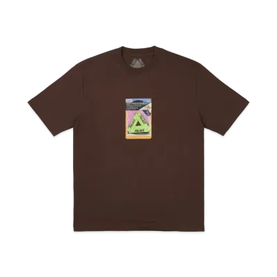 PALACE Fresh Air T-Shirt "Nice Brown"