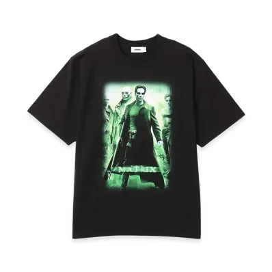 atmos x The Matrix T-shirt 1 "Black"