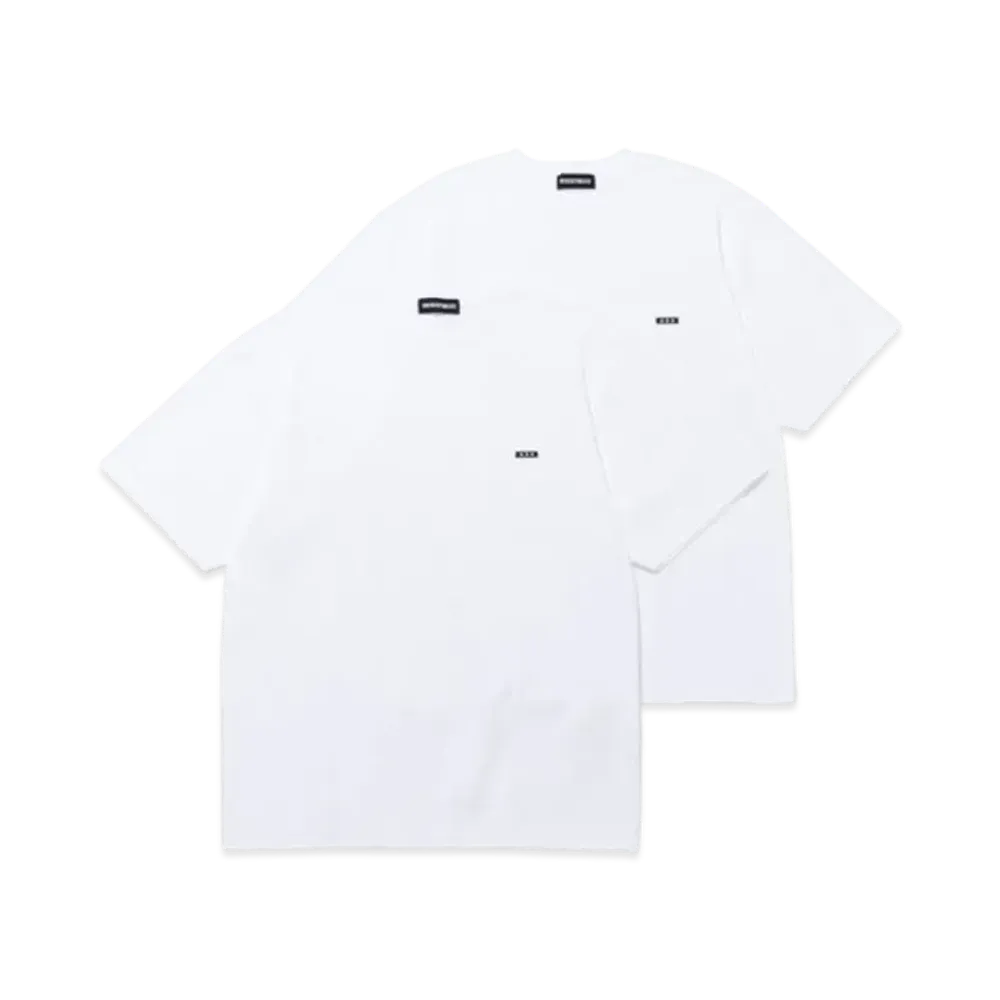 GOD SELECTION XXX T-shirt (2Piece 1Pack) GX-A25-TT-01 "White"
