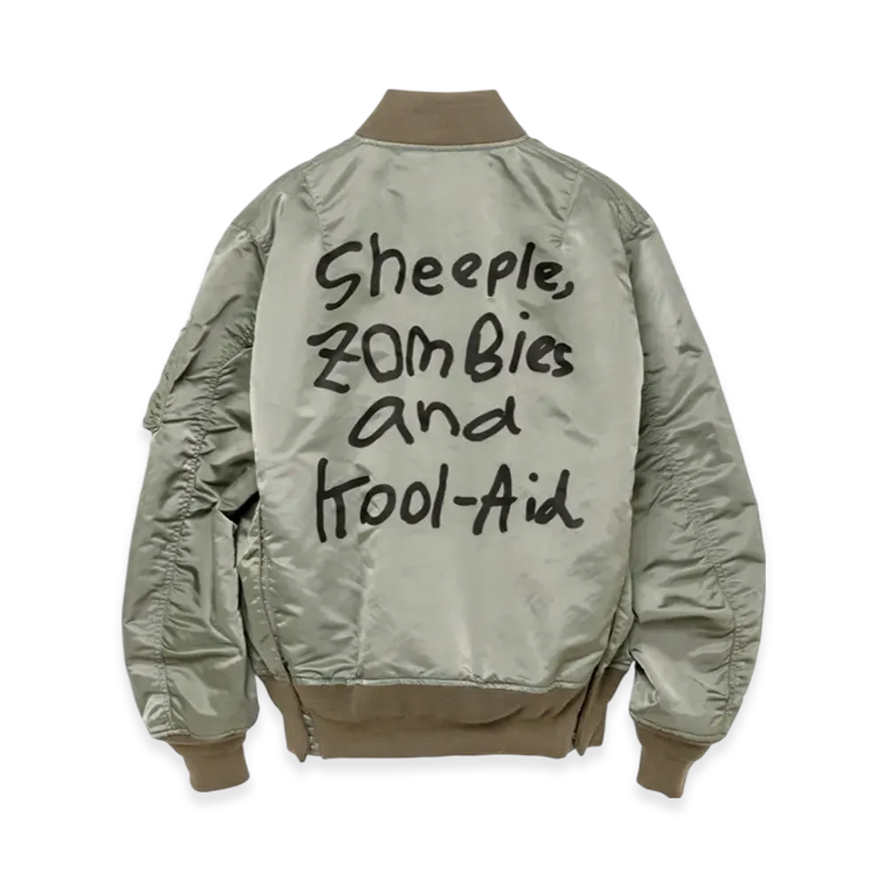 sacai x MADSAKI Nylon Twill Blouson "Khaki"