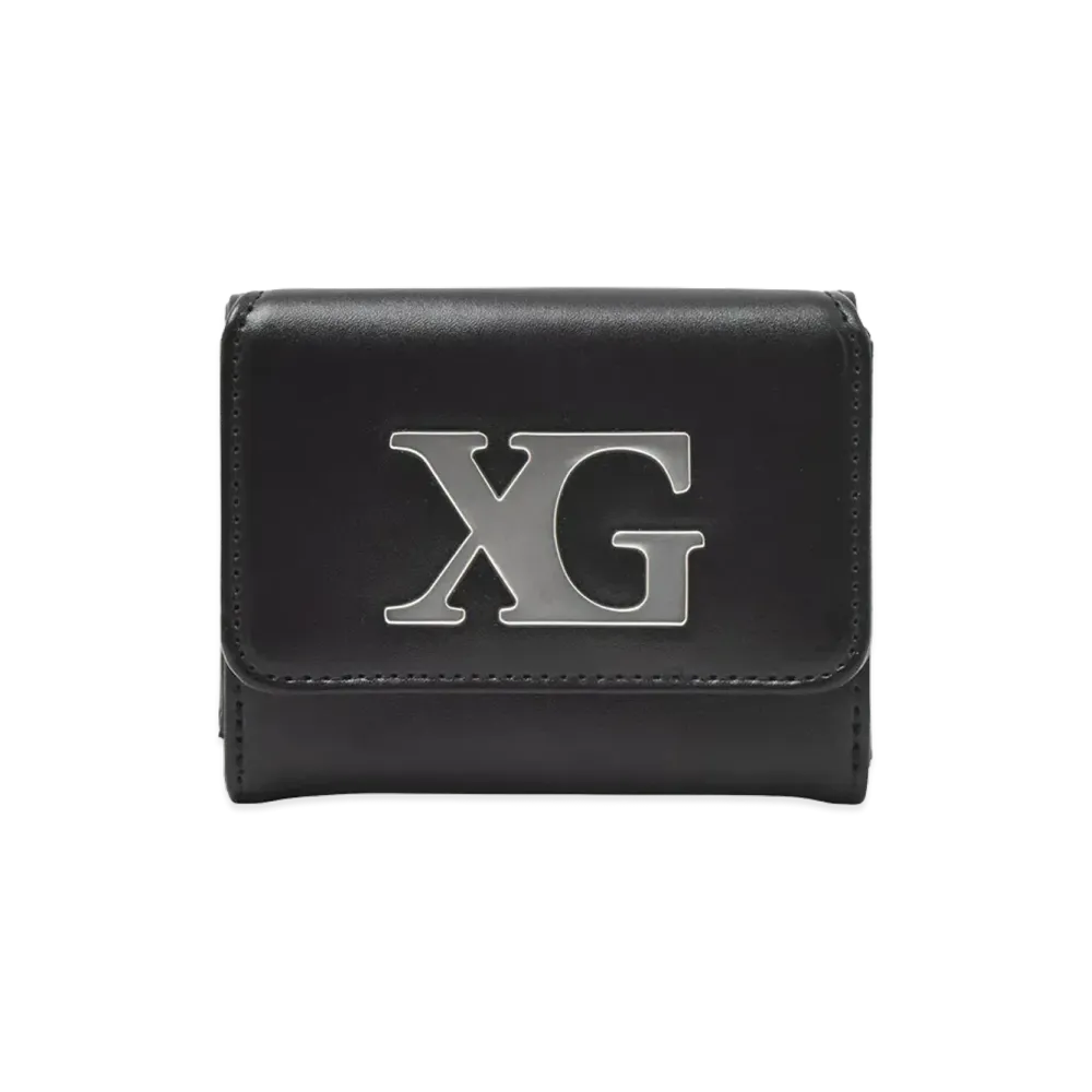 X-Girl XG Emblem Clasp Mini Wallet "Black"