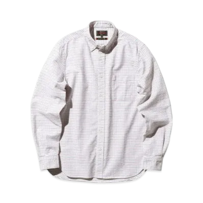 BEAMS B.D. Oxford Tattersall "Red"