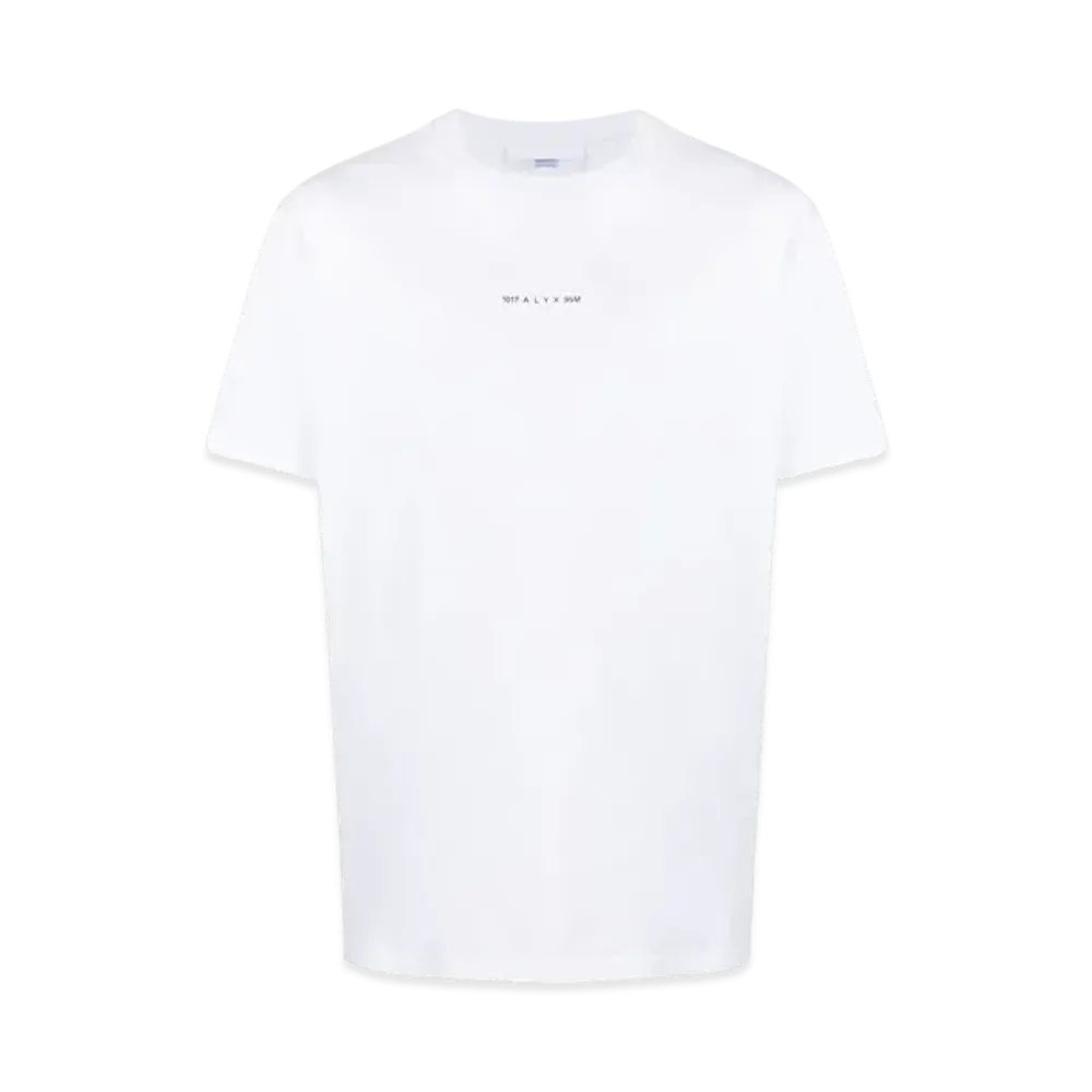 1017 ALYX 9SM Logo-Print Cotton T-Shirt "White"