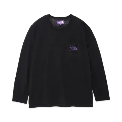 The North Face PURPLE LABEL Merino Field Long Sleeve Tee "Black"