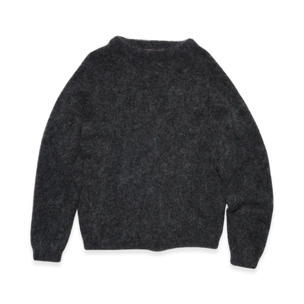 Acne Studios Mohair Wool Crewneck Jumper "Anthracite Grey"