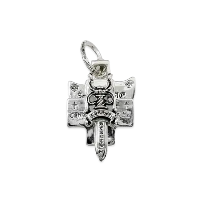 Chrome Hearts 3 Trinkets Pendant Osaka Limited "Silver"