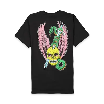 Stussy Snakebite Tee "Black"