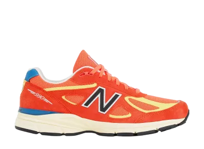 New Balance 990V4 "Urgent Red/Maize"