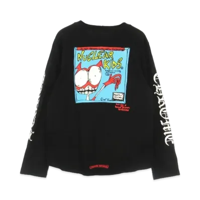 Chrome Hearts PPO Nuclear Kids Hnly Matty Boy Graphic Back Print L/S T-Shirt "Black"
